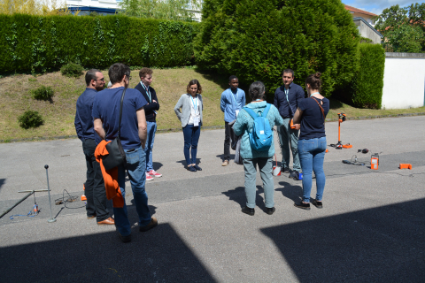 Inauguration des installations de l'OIEau - Atelier sur la détection de fuites